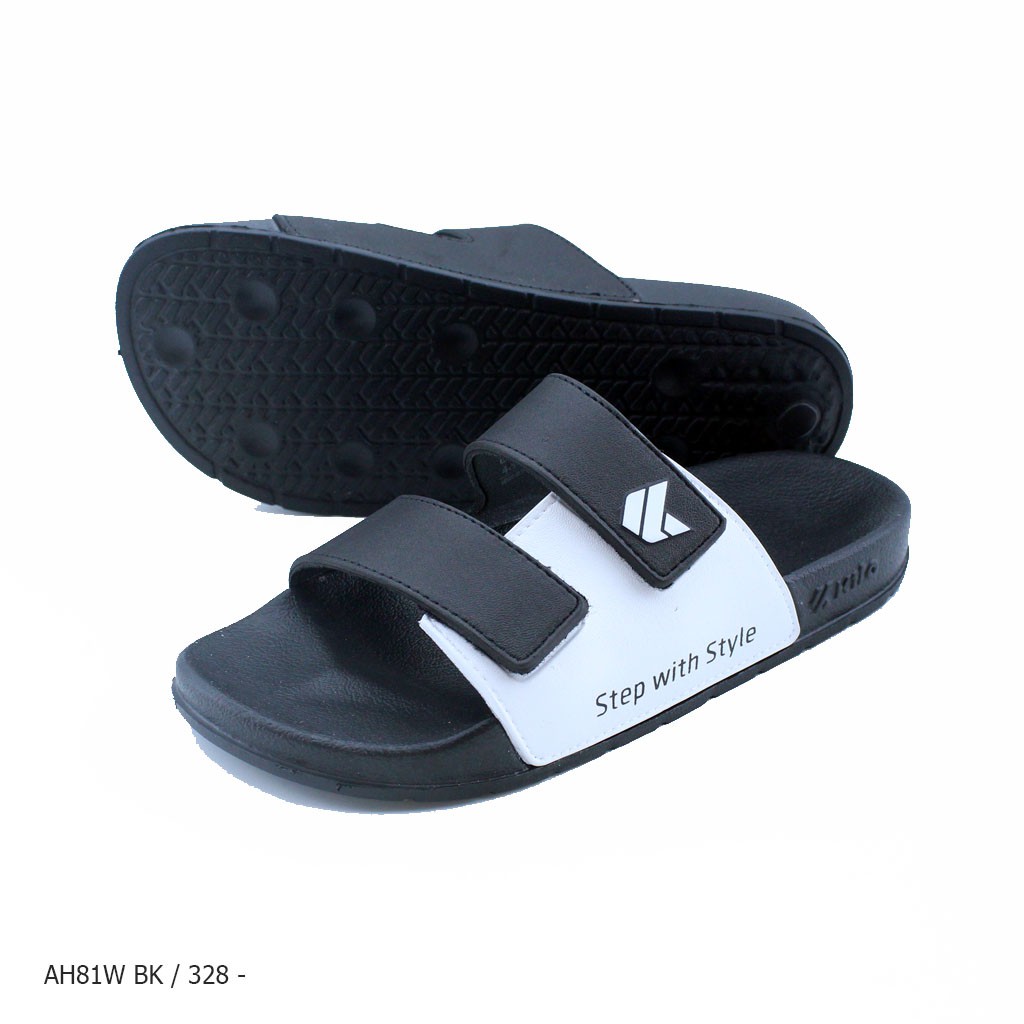 kito-รองเท้าแตะ-sandal-รุ่น-ah81w-สี-ดำ-แดง-โกโก้-กรม