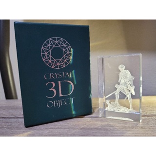 Attack on Titan Levi Crystal 3D Object