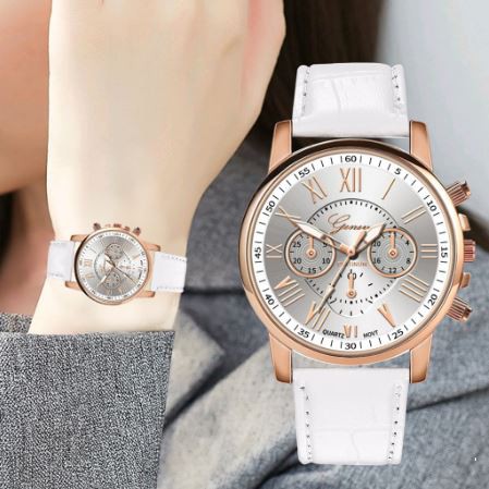 ภาพสินค้าAMELIA AW149 นาฬิกาข้อมือผู้หญิง นาฬิกา GENEVA วินเทจ นาฬิกาผู้ชาย นาฬิกาข้อมือ นาฬิกาแฟชั่น Watch นาฬิกาสายหนัง จากร้าน amelia_sp บน Shopee ภาพที่ 6