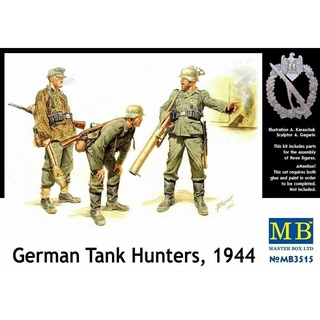 โมเดลประกอบฟิกเกอร์ทหาร Master Box 1/35MB3515 German Tank Hunters, 1944