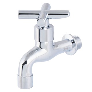 ก๊อกล้างพื้น 1 ทาง HANG WF-139F สีโครม ก๊อกล้างพื้น ก๊อกน้ำ ห้องน้ำ SINGLE OUTLET WALL FAUCET HANG WF-139F CHROME