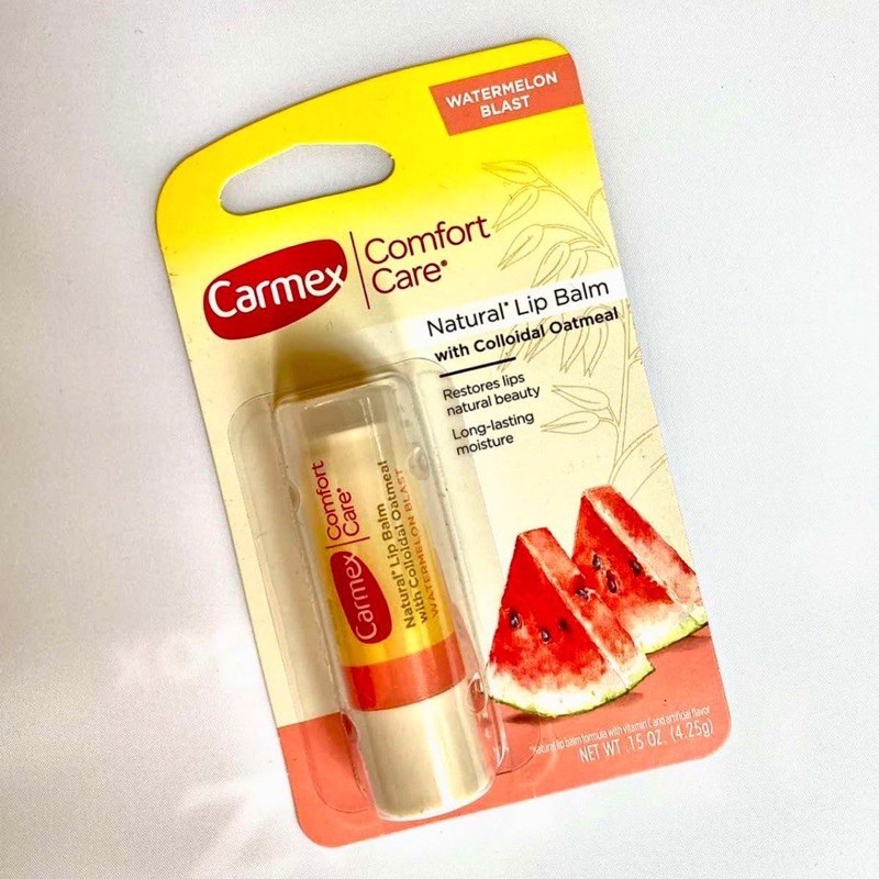 carmex-comfort-care-lip-balm-watermelon-4-25-g-ลิปบาล์มคาร์เม็กซ์-กลิ่นแตงโม