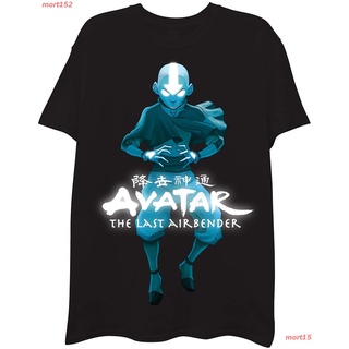 เสื้อยืดพิมพ์ลายlowpriceค่าของเงินmort152 เสื้อยืดเด็กโต AVATAR The Last Airbender Shirt - Mens The Last Airbender Short