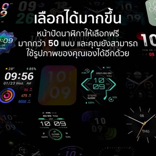 ภาพขนาดย่อของภาพหน้าปกสินค้า2023 New OPPO Smart Watch สมาร์ทวอทช์ รองรับภาษาไทย นาฬิกาสมาร์ทวอทช์ สัมผัสได้เต็มจอ นาฬิกาsport COD จากร้าน 67p1m78axs บน Shopee ภาพที่ 6