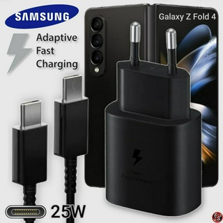 ที่ชาร์จ Samsung 25W Type-C EU ซัมซุง Galaxy Z Fold 4 หัวชาร์จ Usb-C สายชาร์จ Adaptive Fast Charging ชาร์จด่วน เร็วไวแท้