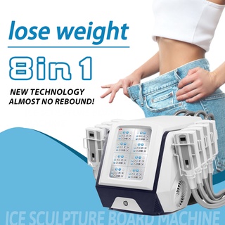 New 8 in 1 360° Low Temperature Frozen Ice Sculpting Weight Loss Machine Body Sculpting Fat Removal Body Sculpting Weigh