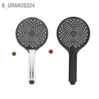 B_uranus324 Handheld Shower Head High Pressure G1/2 Thread ABS Electroplated Showerhead for Bathroom