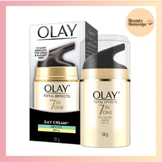 Olay โอเลย์ โททัล เอฟเฟ็คส์  7in1 เดย์ครีม เจนเทิล SPF15 50 กรัม