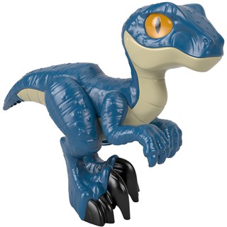 Fisher-Price Imaginext Jurassic World T Rex ฟิกเกอร์ไดโนเสาร์แร็พเตอร์น่ารักขนาด 9.5 นิ้ว รุ่น GWP07