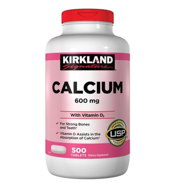 kirkland-calcium-600mg-vitamin-d3-exp-12-2023-แคลเซียม-500-เม็ด-นำเข้าอเมริกา-แท้