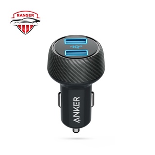 Anker PowerDrive Speed 2 QUICK CHARGE3.0 CAR CHARGER ที่ชาร์จไฟในรถ USB-A 2ช่อง จ่ายไฟสูงสุด 19.5W