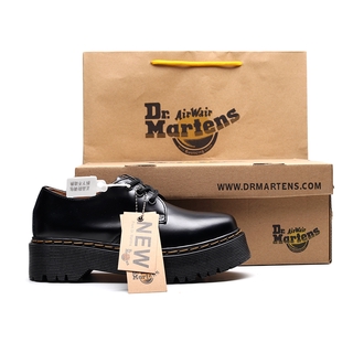 ภาพหน้าปกสินค้า【แท้】Dr.Martens หนาด้านล่างเพิ่มขึ้นรองเท้า Martin หนังสไตล์อังกฤษขับรถกันน้ำรองเท้าหนังรองเท้าผู้หญิงรองเท้าหนังขนาดเล็ ที่เกี่ยวข้อง