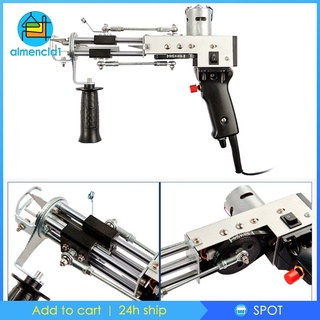 [✨พร้อมสต็อก✨ALMENCLA1] Handheld Rug Tufting  Hand Tool Electric Carpet Weaving Machine Loop Pile Cut Pile Flocking Machine Handheld Knitting Machine US PLug