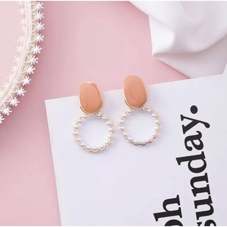 ต่างหู Sweet candy earrings oranges 🍊 pearl