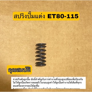 สปริงปั๊ม คูโบต้า ET80-115 แต่ง