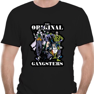 เสื้อยืด พิมพ์ลาย The Riddler The Penguin The Gangsters สําหรับผู้ชายS-5XL