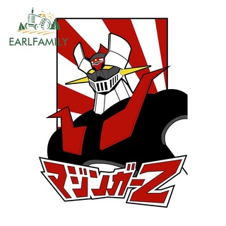 Earlfamily สติกเกอร์ไวนิล ลายการ์ตูนกราฟิก Super Robot Wars ขนาด 13 ซม. x 10.2 ซม. สําหรับติดตกแต่งเครื่องปรับอากาศรถยนต์