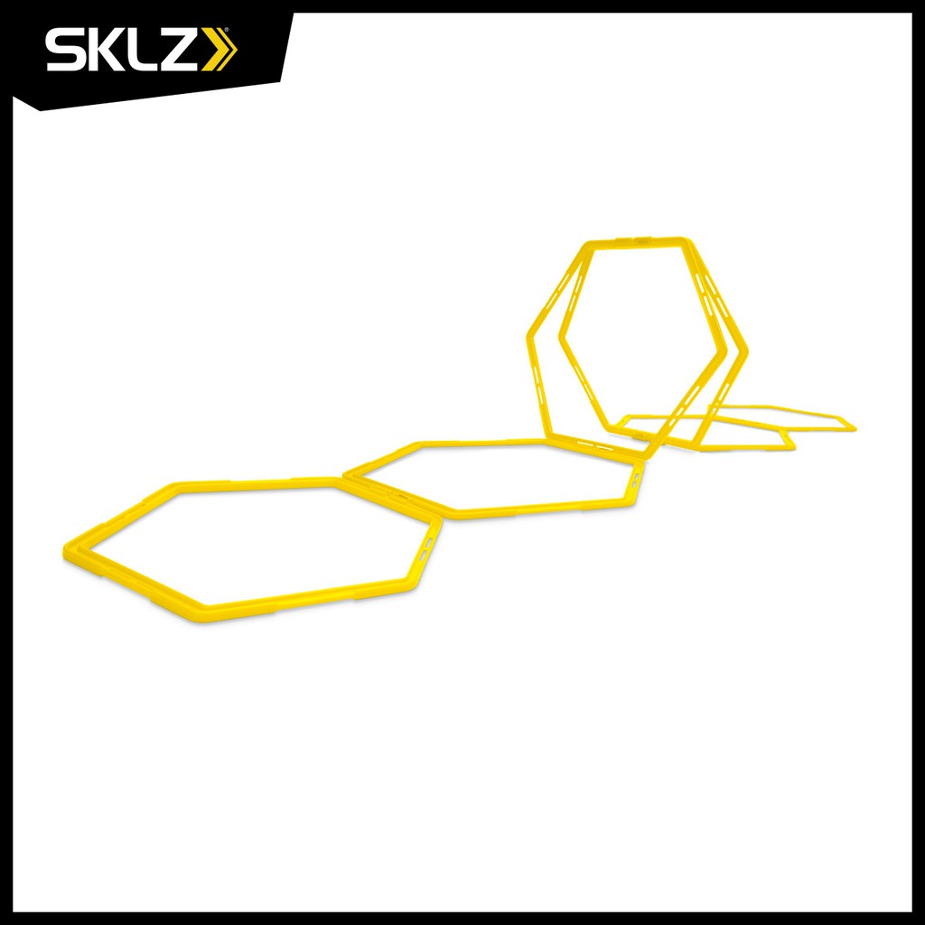 sklz-speed-web-6ชิ้น-บันไดลิงแบบออกแบบการวางเองได้-อุปกรณ์ฝึกความคล่องตัว-อุปกรณ์ฝึกความเร็ว