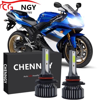 ชุดหลอดไฟหน้า LED 6000K สําหรับ Yamaha YZF R1 R3 2015 2016 2017 2018 2019 (1 คู่)