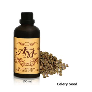 Aroma&amp;More Celery Seed Essential Oil 100% / น้ำมันหอมระเหยเมล็ดเซเลอรี่ ขึ้นฉ่ายฝรั่ง 100% India 100ML