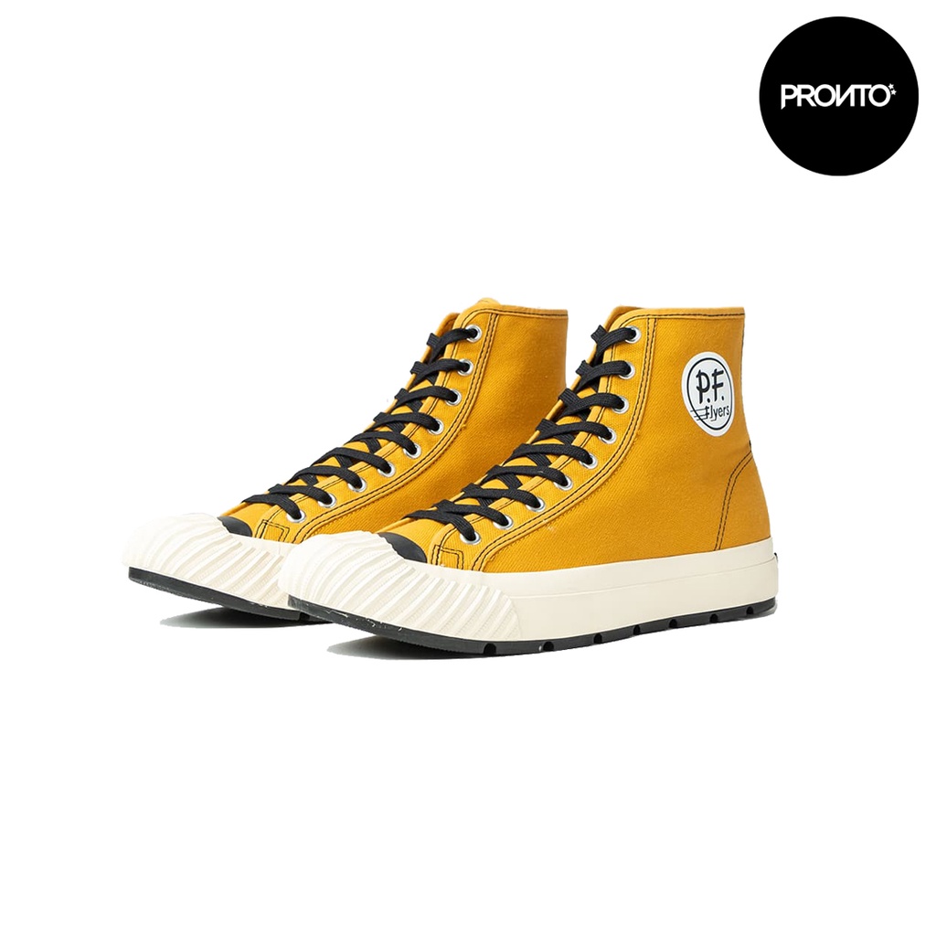 รองเท้า PF FLYERS GROUNDER HI PM19GH1A - GOLD RUSH | Shopee Thailand