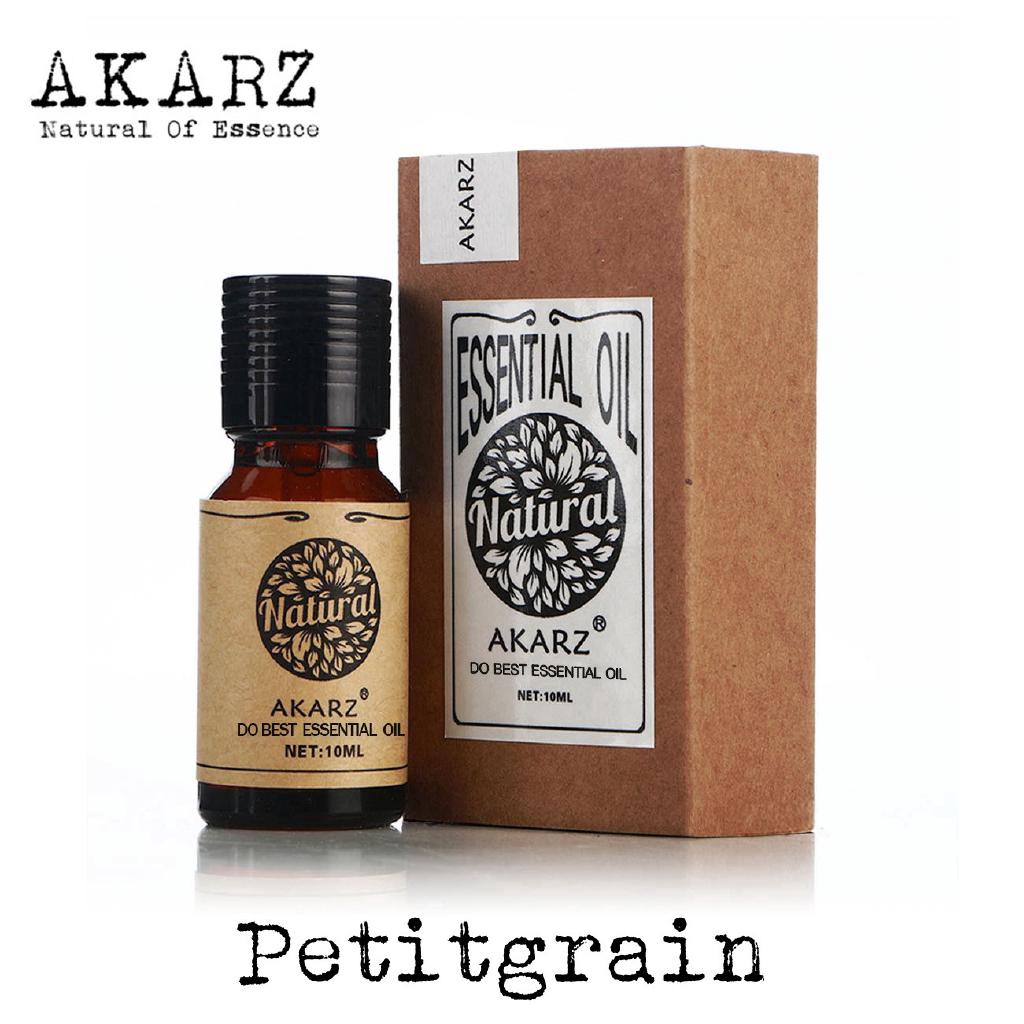 Petitgrain Essential Oil AKARZ ใบส้มขม น้ำมันหอมระเหย นักบุญ การดูแลผิว การดูแลร่างกาย นวดฮ่องกง