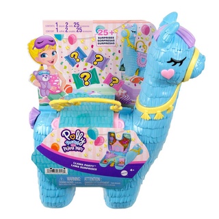 Polly Pocket Llama Party - พอลลี่ พ็อกเก็ต ปาร์ตี้ลามะ ชุดเซ็ทตุ๊กตา ตุ๊กตา (HHX73)