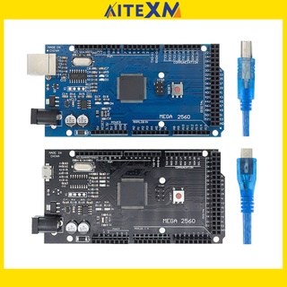 Mega2560 Mega 2560 R3 (Atmega2560-16Au Ch340G) Avr บอร์ด Usb บอร์ดเสริมพัฒนาการสําหรับ Arduino