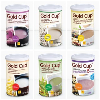 ภาพหน้าปกสินค้าโกลด์คัพ Gold Cup ผงธัญพืชพร้อมชง รสชาติอร่อย ดื่มง่าย ได้ประโยชน์จากธัญพืช สามารถตักชงได้ตามชอบ ดื่มได้ทุกเมื่อ ที่เกี่ยวข้อง