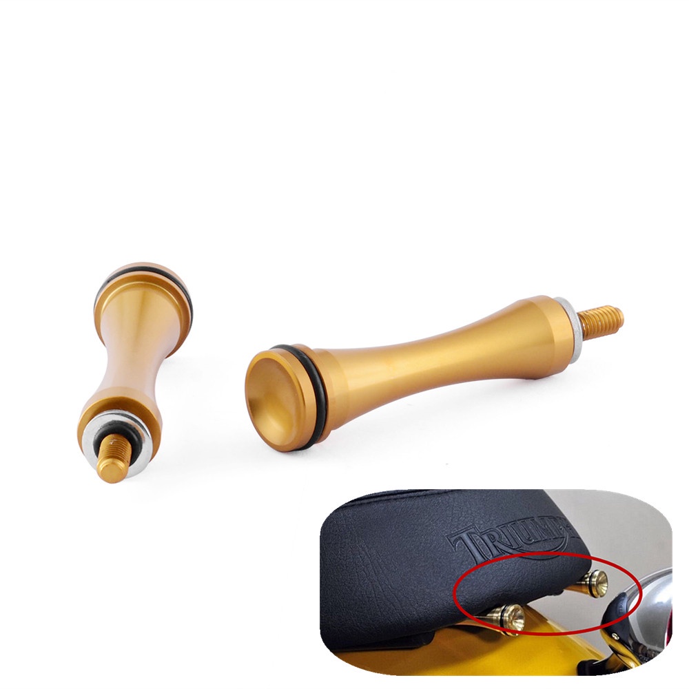 2 PCS Aluminum Quick Release Seat Bolts long Tool Free Seats Screw For