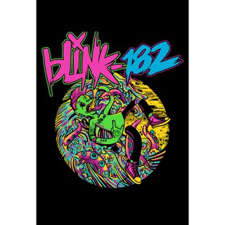 โปสเตอร์ Blink182  บลิงก์182 Travis Barker โปสเตอร์ รูปภาพ ภาพถ่าย ตกแต่งผนัง Poster Music โปสเตอร์วินเทจ โปสเตอร์วงดนตร