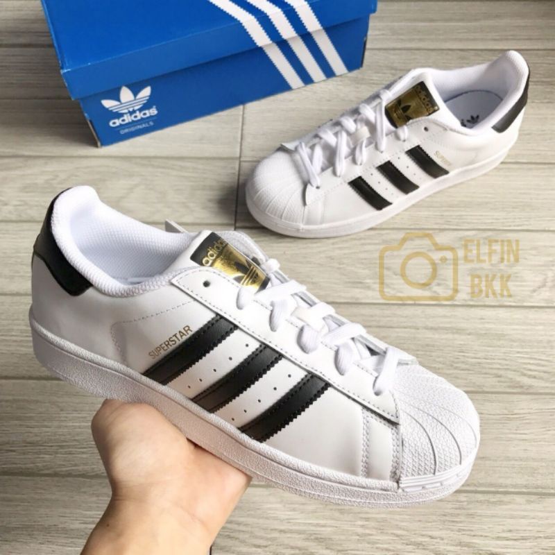 แท้-adidas-superstar-ป้ายทอง-รองเท้าลำลอง-รองเท้าผ้าใบสีขาว