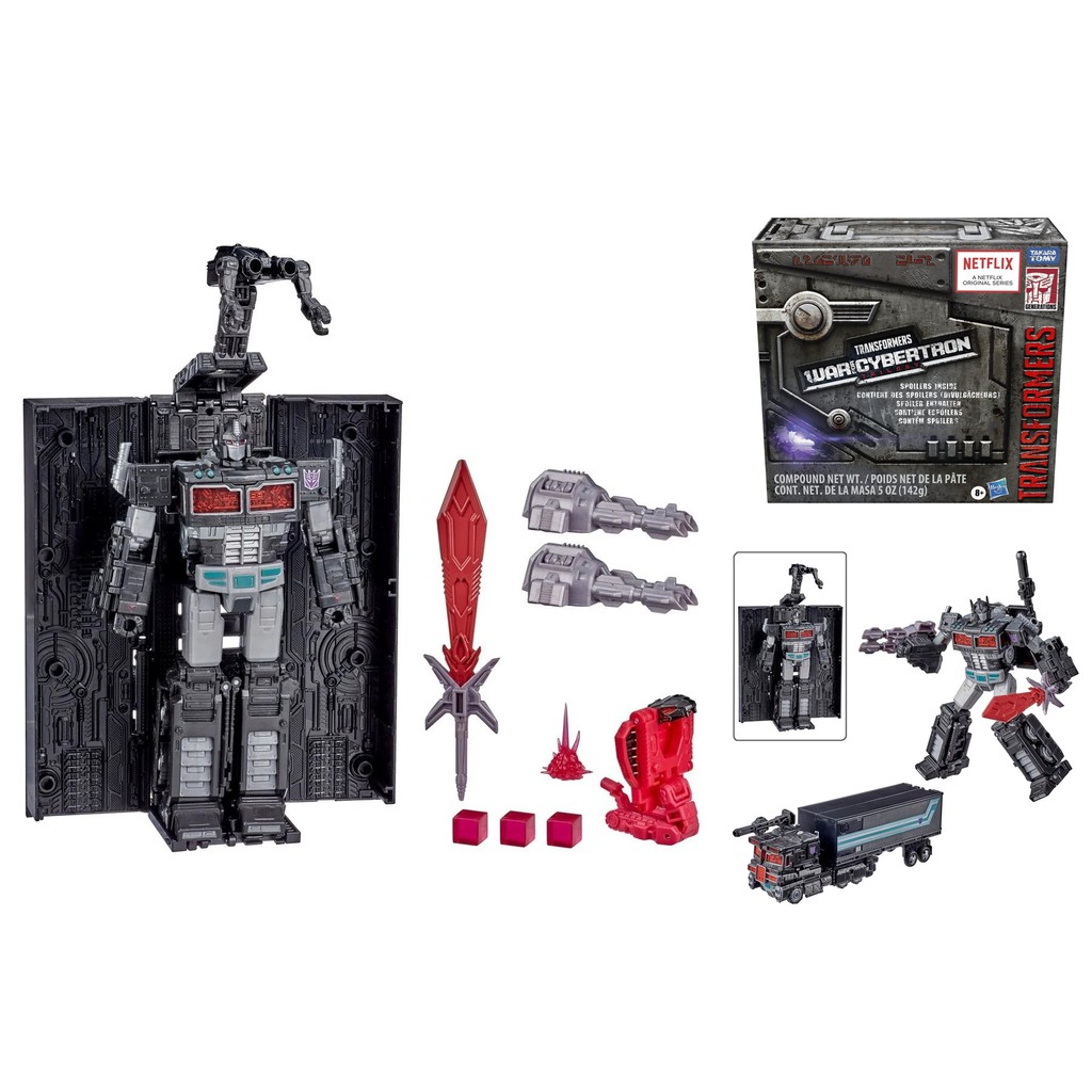 Transformers War for Cybertron Series-Inspired Leader Class Nemesis Prime  Spoiler Pack | Shopee Thailand