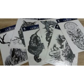 Tattoo (Black &amp; White series) แผ่นใหญ่