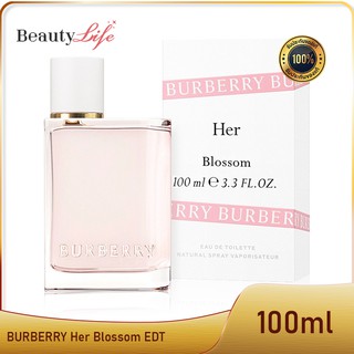 BURBERRY Her Blossom EDT 100ml น้ำหอมเบอร์เบอรี่ สำหรับคุณผู้หญิง