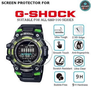 Casio G-Shock GBD-100SM GBD-100 9H กระจกนิรภัยกันรอยหน้าจอนาฬิกา GSHOCK GBD100SM GBD100 กันรอยขีดข่วน