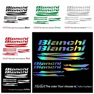 ภาพหน้าปกสินค้าbianchi-kit1 สติกเกอร์กรอบจักรยานจักรยาน Declas ขี่จักรยานสติ๊กเกอร์สะท้อนแสงสติ๊กเกอร์กรอบตกแต่งสติ๊กเกอร์เฟรมจักรยาน ที่เกี่ยวข้อง