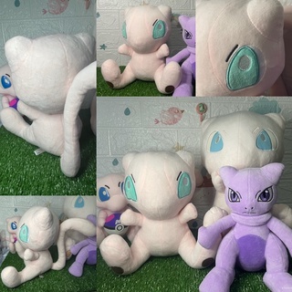 ตุ๊กตามิว โปเกม่อน Mew Pokémon ป้าย Pokémon Center 2007