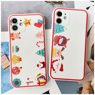 CASE IPHONE 6 6S 7 8 PLUS X XS XR 11 12 13 MINI PRO MAX  Christmas TPU soft case