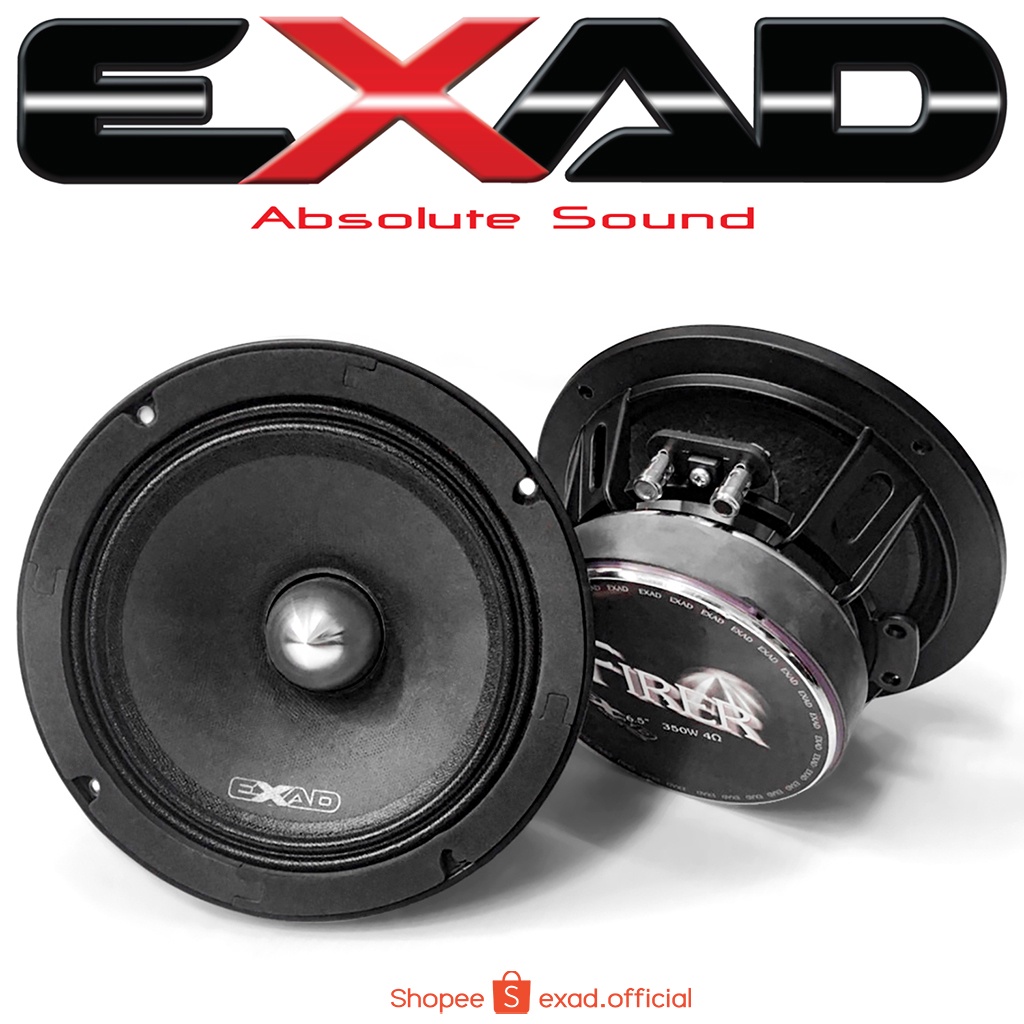 midrange-speaker-exad-ex-6-5-firer-ลำโพงเสียงกลาง-ราคาต่อคู่-จัดส่งฟรี