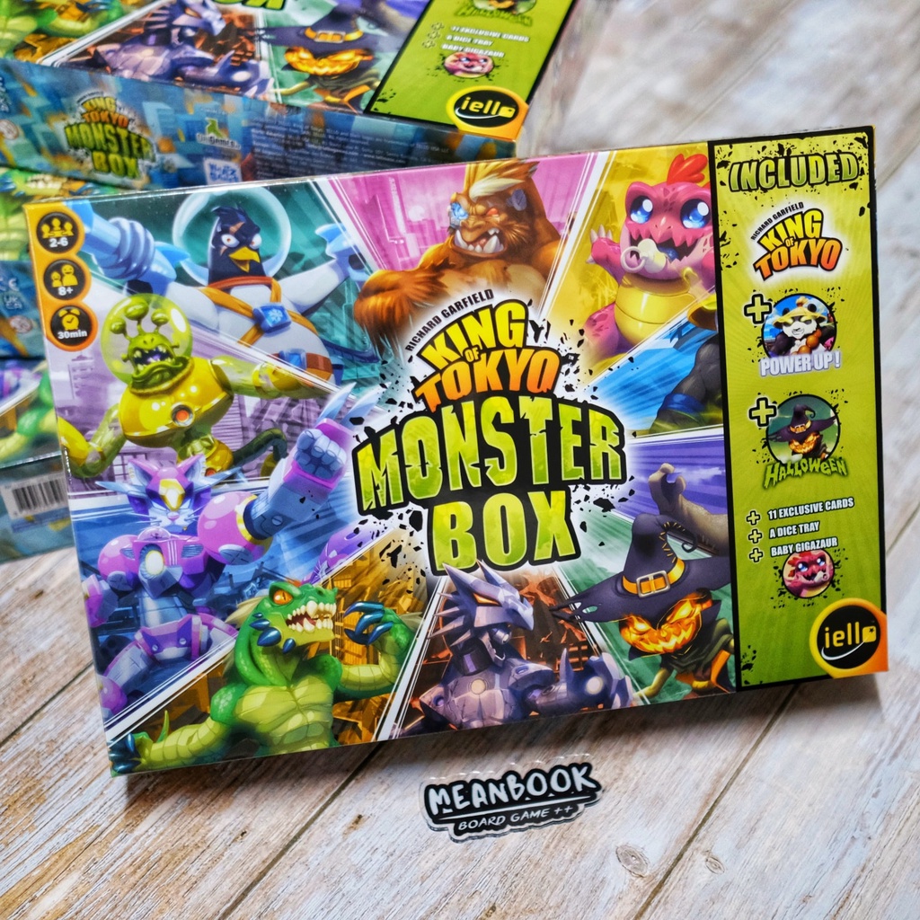 King of Tokyo Monster Box Board Game Shopee Thailand