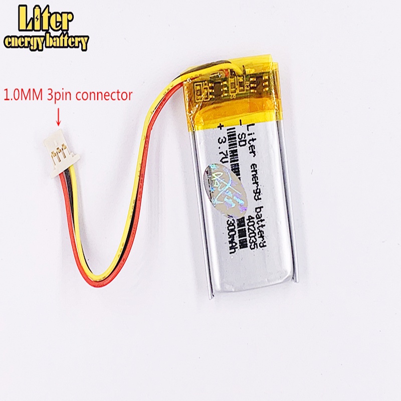 Seventy mai DVR battery 402035 300mah 3.7v car recorder high ...