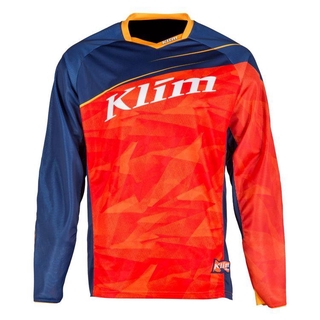 [RachaelGo] เสื้อกีฬาแขนสั้น ลาย Klim Dakar downhill เหมาะกับขี่รถจักรยานยนต์วิบาก สําหรับผู้ชาย