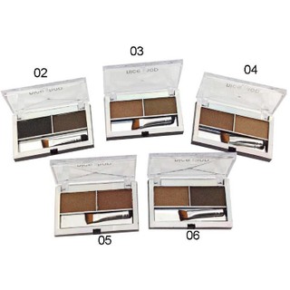 Eyebrow Powder Nice Shop Double Shape Color แท้100% เขียนคิ้ว สอง เฉดสี