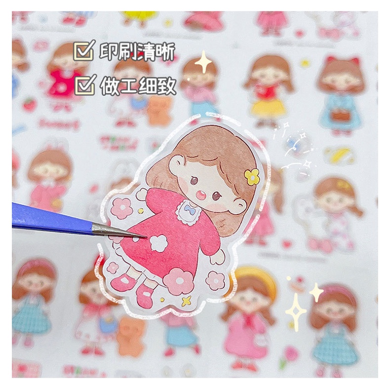 สติ๊กเกอร์-09-sticker-ขายแยก-แผ่น-แบ่งขาย-ราคาต่อแผ่น-สติ๊กเกอร์น่ารัก-คละลาย-สติ๊กเกอร์ไดคัท-สติ๊กเกอร์แผ่น