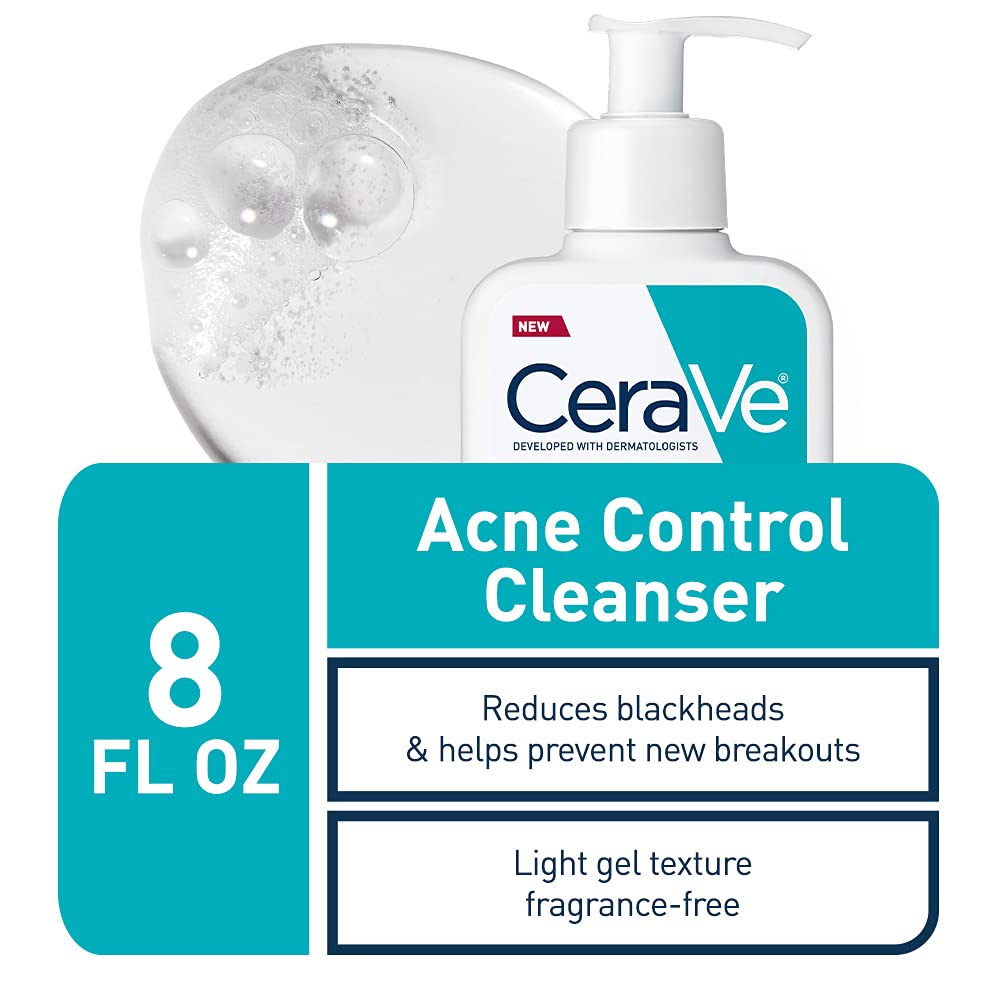 พร้อมส่ง-ของแท้-มีใบนำเข้า-แพ็คเกจอเมริกา-cerave-acne-control-cleanser-treatment-237ml-8-fl-oz