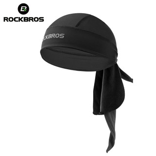 Rockbros หมวกบันดานา ระบายอากาศ ป้องกันแดด ดูดซับความยืดหยุ่น สําหรับปั่นจักรยาน วิ่ง เล่นกีฬากลางแจ้ง