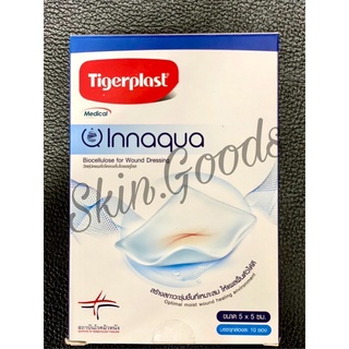 ภาพหน้าปกสินค้าTigerplast Innaqua 5*5cm วัสดุปิดแผลชนิดเส้นใยนาโนเซลลูโลส (ราคาต่อ 1 แผ่น) ซึ่งคุณอาจชอบราคาและรีวิวของสินค้านี้