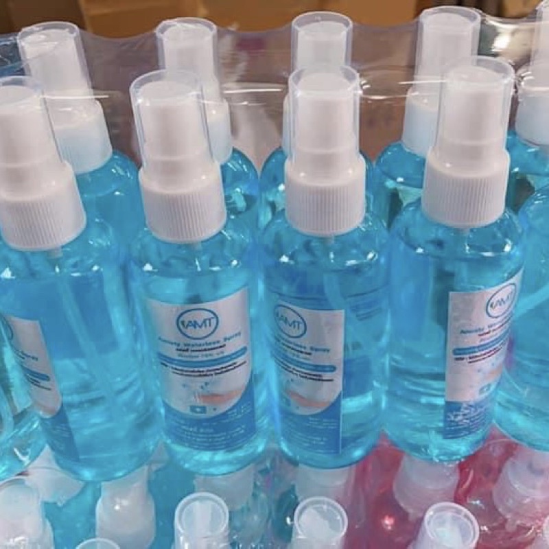 amisty-waterless-spay-สเปรย์แอลกอฮอล์พกพา100ml-แอลกอฮอล์75-หอมมากๆ-เหมือนใช้น้ำหอม