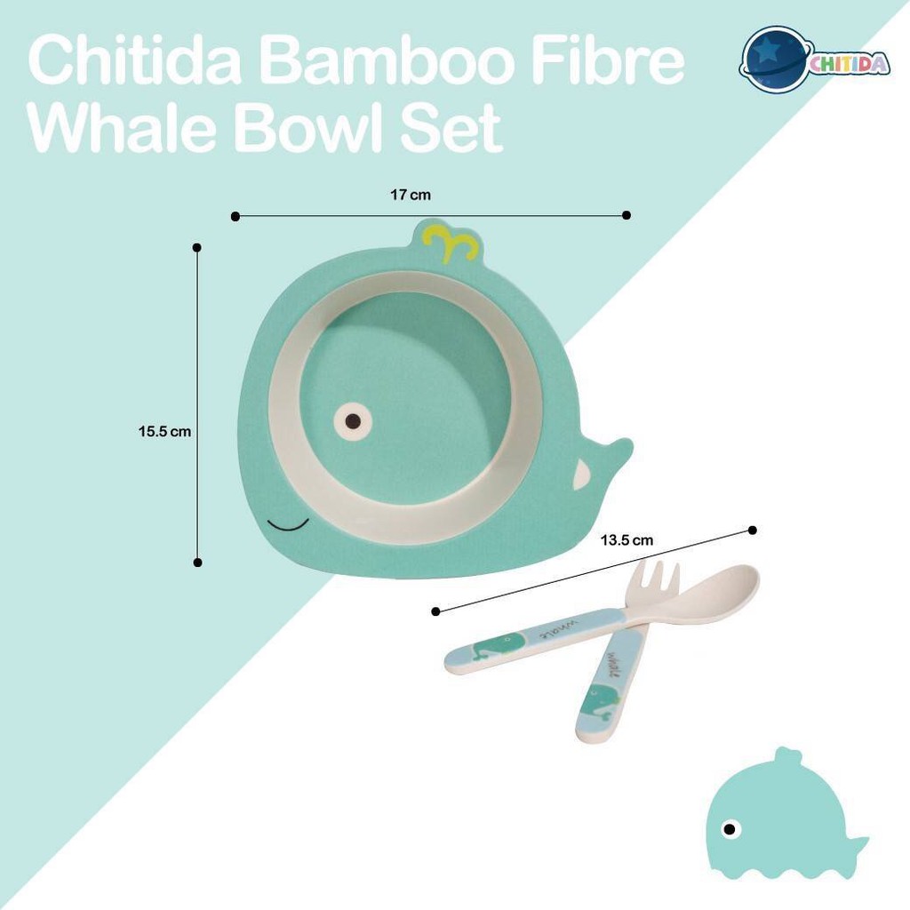 chitida-bamboo-fibre-ชุดชามสำหรับเด็ก-ทำจากเยื่อไผ่